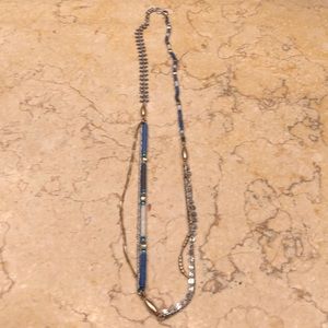 Stella and dot 30” long combo necklace/ bracelet